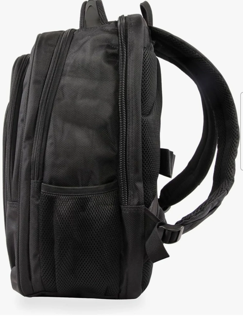 Perry Ellis Black Travel Laptop Backpack
